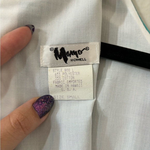 Vintage Mamo Howell Mumu Size Small - Picture 4 of 5